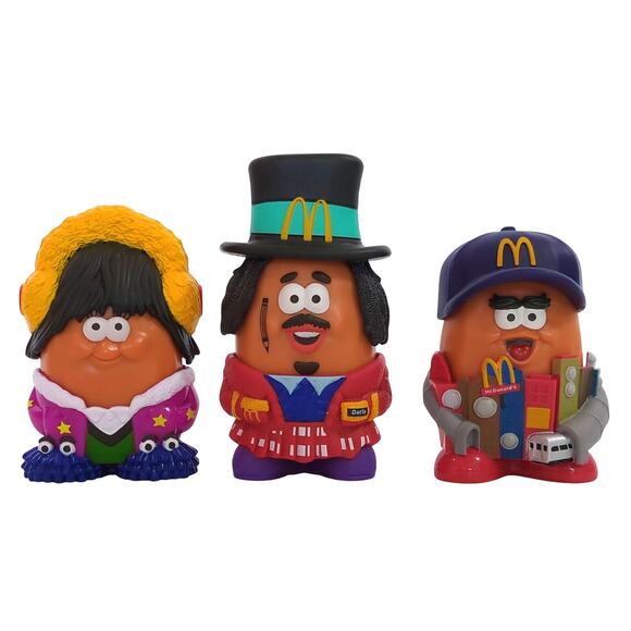 McDonald's Kerwin Frost McNugget Buddies Lot of 3 Adult Happy Meal 2023 - Picture 1 of 3